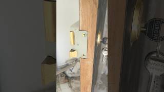 Latch Lock kaise lagate hai Normal lock fitting kaise karte hai [upl. by Amihc297]