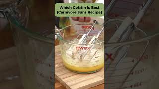 Which Keto Beef Gelatin is Best When Making Carnivore Buns [upl. by Nauht]