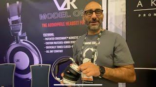 VZR’s Michel Henein on VZR MODEL ONE headphones  CanJam SoCal 2022 [upl. by Sion362]