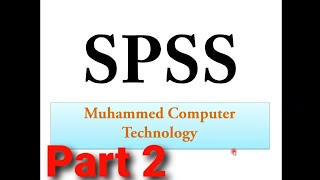 SPSS Amharic part 2 ለጀማሪዎች ኤስ ፒ ኤስ ኤ በአማርኛ ክፍል2 ሁለት [upl. by Innor]