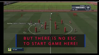 How to fix FIFA 22 stuck in pre match training drills [upl. by Powers665]