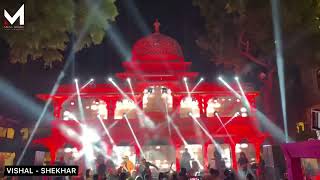 Vishal Shekhar Live  Zenana Mahal Udaipur  Mega Sound India [upl. by Aldo]