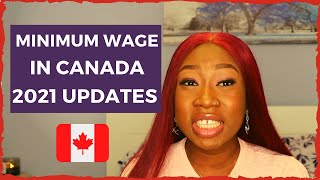 Minimum Wage by Provinces in Canada Overtime Hours Highest Rate 2021 Updates [upl. by Renelle]