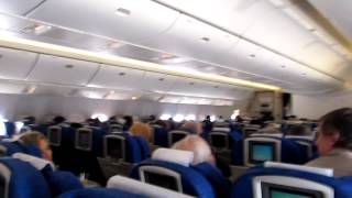 TURBULENCE on Flight BA 244  Buenos AiresEzeiza to LondonHeathrow 17062012 [upl. by Puiia]