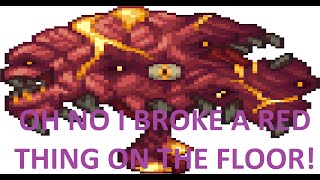 Terraria Calamity the perforators loud Earrape headphones warning [upl. by Nod]