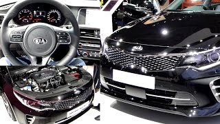 2016 KIA OPTIMA 20 GT Exterieur amp Interieur in Detail IAA 2015 [upl. by Auburta]