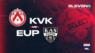 KV Kortrijk – KAS Eupen hoogtepunten [upl. by Mikaela]