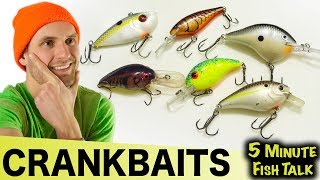 How To Fish Crankbaits For Beginners [upl. by Kcirrej]