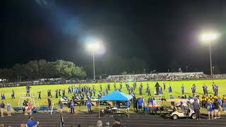 Deltona HS Blue Brigade Homecoming Halftime Show 1042024 [upl. by Garnet626]