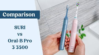 SURI vs OralB Pro 3 3500 [upl. by Eldridge]