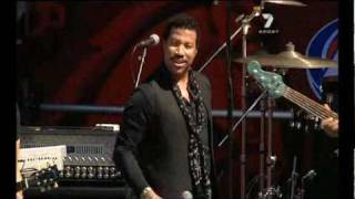 Lionel Richie  Hello Live at 2010 AFL Grand Final Replay 2102010 [upl. by Agbogla989]