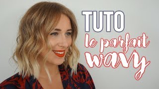 Tuto  Le parfait carré wavy avec ghd [upl. by Atinreb]