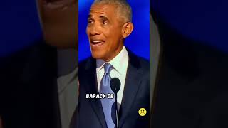 What Did He Just Do Barack Obama at the DNC Trump has not stopped whining youtubeshorts vote [upl. by Adnohsor989]