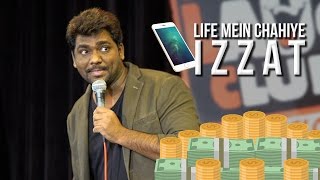 Life Mein Chahiye Izzat  Zakir khan  Stand Up Comedy [upl. by Elleinnad203]