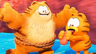 The Garfield Movie  Ending Scene Recap [upl. by Ilagam]