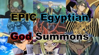 ALL EPIC Egyptian God Summons by every character [upl. by Michaeu]