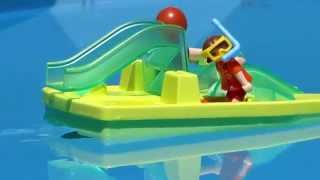 Playmobil BATEAU pedalo [upl. by Akeihsat]