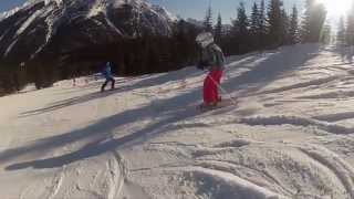 Ski Big 3  Skiing in Banff National Park Alberta Canada [upl. by Elvera]