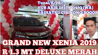 XENIA 2019 WARNA MERAH  DAIHATSU GRAND NEW XENIA R MT 13 DELUXE MERAH 2019  INDONESIA [upl. by Hirsh]