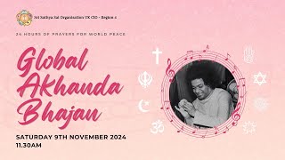 Saturday 9th November 2024  Global Akhanda Bhajans  LIVE [upl. by Moureaux174]