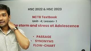 HSC 2022 amp 2023 English  NCTB Textbook Passage  Facebook Live Class [upl. by Rem]