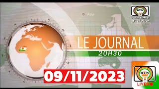 ORTN Télé Sahel Le Journal En Direct 09112023 [upl. by Eecyal]