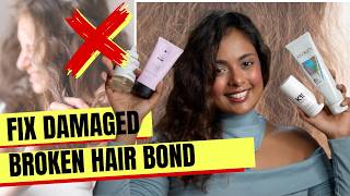 HAIR BONDING Top 5 products to REVERSE years of HAIR DAMAGE [upl. by Thagard]