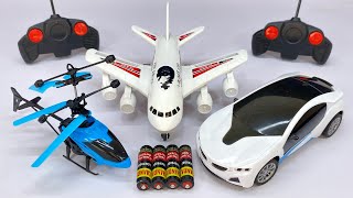 Best RemoteControl RC Flying Helicopter with Rechargeable Light Car and Airplane Unboxing amp Testing😊 [upl. by Halonna863]