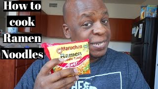 How to cook Ramen Noodles in the Microwave [upl. by Therron885]