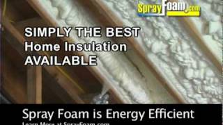 SprayFoam Insulation TV Commercial  Save Energy with the Best Insulation [upl. by Pedaias]