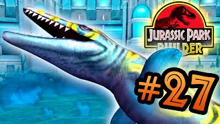 Jurassic Park Builder MARINE Tournament Part 27 Mosasaur HD [upl. by Jacquelin]