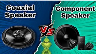 difference between coaxial speakers and component speakers coaxial speaker vs component speakers [upl. by Odrahcir]