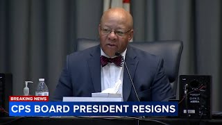 Newly appointed Chicago school board president resigns over antisemitic social media posts [upl. by Euqinotna840]