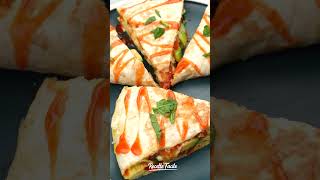 Omelette Wrap  Mozzarella Avocat et Épinards [upl. by God665]