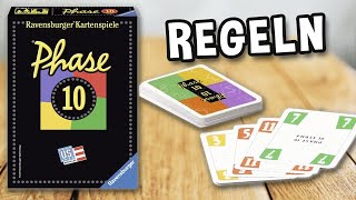 PHASE 10  BASIS und PLUS Kartenspiel  Spielregeln TV Spielanleitung  RAVENSBURGER SPIELE [upl. by Ybhsa]