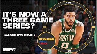 Keyshawn Johnson wants to promote THIS if Celtics vs Heat goes to a Game 7  KJM [upl. by Perrie339]