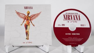 Nirvana  In Utero 30th Anniversary CD Unboxing [upl. by Ravid807]