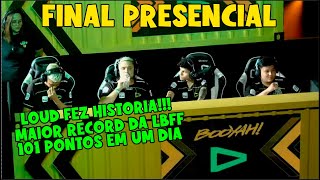 PRESENCIAL LBFF  BOOYAH COM 19 KILL DA LOUD MAIOR RECORD EM UM DIA  AMASSARAM NA FINAL ULTIMO DIA [upl. by Aneej667]