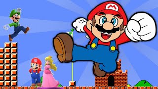 Super mario world epic gameplay world 1 completed but mario couldnt find her princess👸 must watch [upl. by Charpentier176]