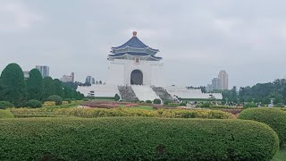 Changing of Guards  Chiang KaiShek Memorial Hall Taiwan see in 4K [upl. by Map]