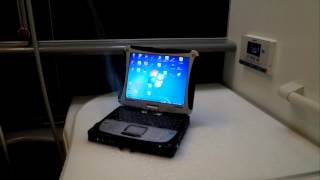 Panasonic Toughbook CF19を水洗い [upl. by Seely527]