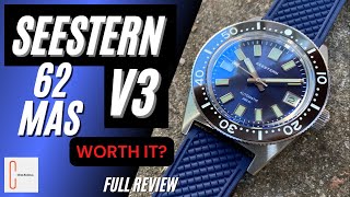 V3 Seestern 62mas Homage watch Are the V3 upgrades worth it Full Review HD [upl. by Erland]