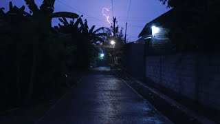 Thunder Rain on tin roof amp Water Create Perfect Storm Sounds for Sleeping [upl. by Ivanah292]