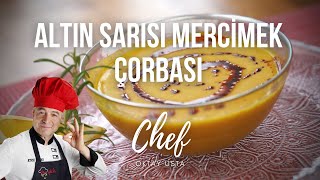 Altın sarısı Mercimek Çorbası nasıl yapılır  Oktay Usta [upl. by Savill]