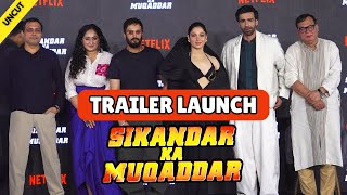 UNCUT  Trailer Launch Of Sikandar Ka Muqaddar  Tamannaah Bhatia  Jimmy Shergill  Avinash Tiwari [upl. by Seroka]