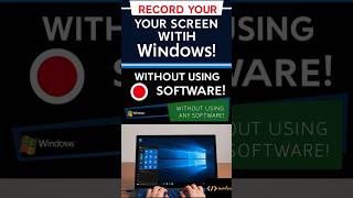 Record Your Screen with Windows Shortcuts 🎥 [upl. by Koren]