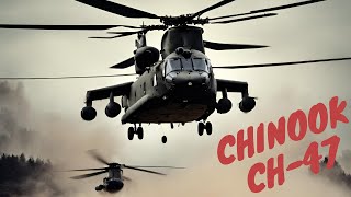 The CH47 Chinook  The Most Powerful Helicopter Built By The US Military [upl. by Ahsinahs]