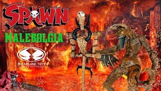 Malebolgia  Figura 1997  Historia  Retro Review  Spawn  Mcfarlane Toys  Spawn the Movie [upl. by Adlih]