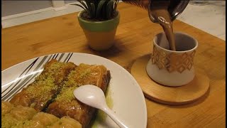 baklawa turque احلى واسرع بقلاوة تركية وبشكلين [upl. by Aihpos]