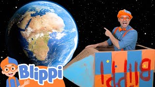 Learning The Solar System With Blippi  Science Videos For Kids [upl. by Hardie425]